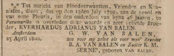 Amsterdamse Courant, 26-04-1800