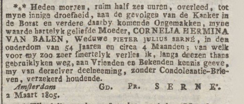 Amsterdamse Courant, 05-03-1805