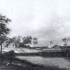 Olieverfschilderij (37,5 x 56,7 cm) gedateerd 1836