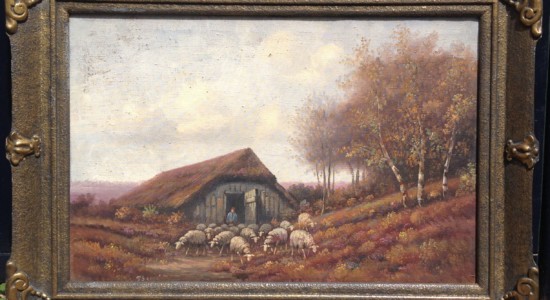 Schilderij van P. Serné