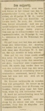 bron: Haarlem's Dagblad, 24/12/1910; p. 1/14