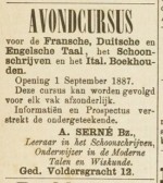 bron: Haarlem's Dagblad, 01/08/1887; p. 4/4