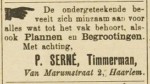 bron: Haarlem's Dagblad, 11/01/1889; p. 4/6