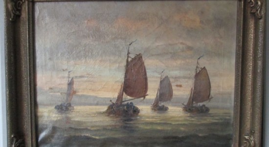 schilderij van P. Serné