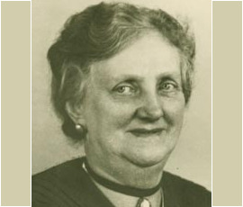 Johanna Maria Sernée (30-04-1879 in Haarlem - 09-02-1954 in Bloemendaal) gehuwd met Johannes Marie Hulsman Beroep: kapster