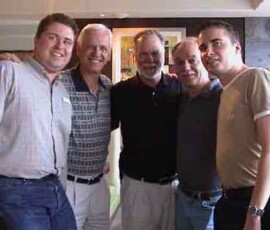 Op 7 september 2000 was er in Vancouver een kleine familie reunie Michel en Ronald Serné ontmoetten de broers Bud, Ron en Ted Serne (zonder accent) Op de foto van links naar rechts: Michel, Bud, Ron, Ted en Ronald