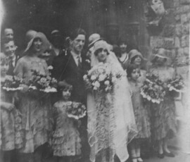The wedding of Catherine Serne & Victor Clark (1930)