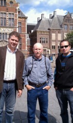 Michel, Jim en Ronald Serné (10 augustus 2010)