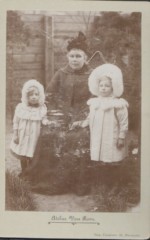 C.M. Serné - Lem met twee kleinkinderen