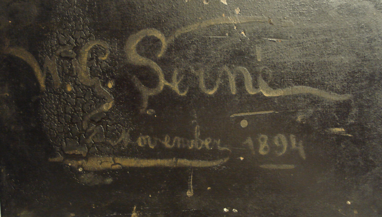 Handtekening W.G. Serné (1894)
